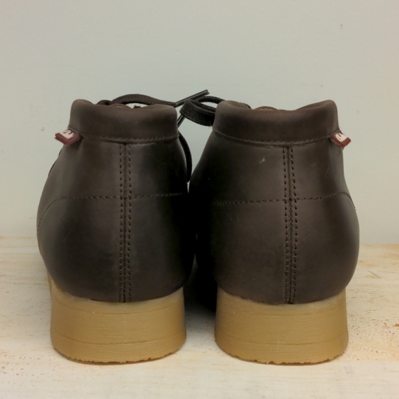 Clarks Stinson Hi Brown Oily - Picture 4 of 6